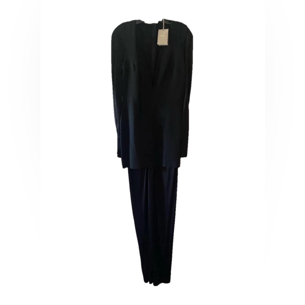 NWT TOM FORD TAGLIA LOW NECKLINE LONG DRESS $3490. IT46. US10/12. Nieman Marcus